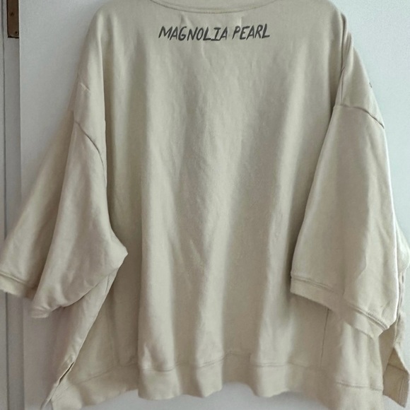 Magnolia Pearl Sweatshirt with Embroidered Robin Quote - Picture 5 of 8